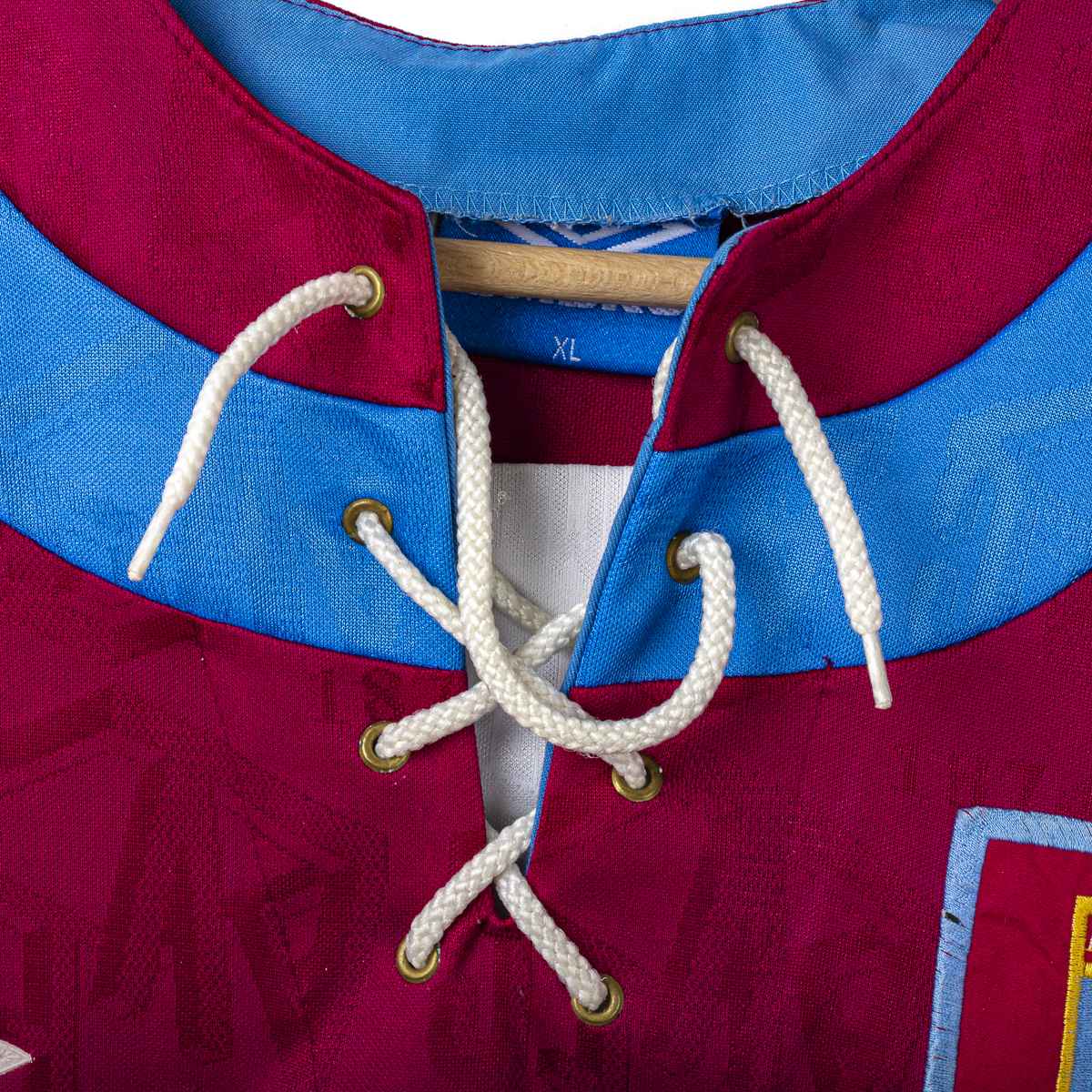 Maglia Home Aston Villa Umbro Mita Copiers 1992/1993