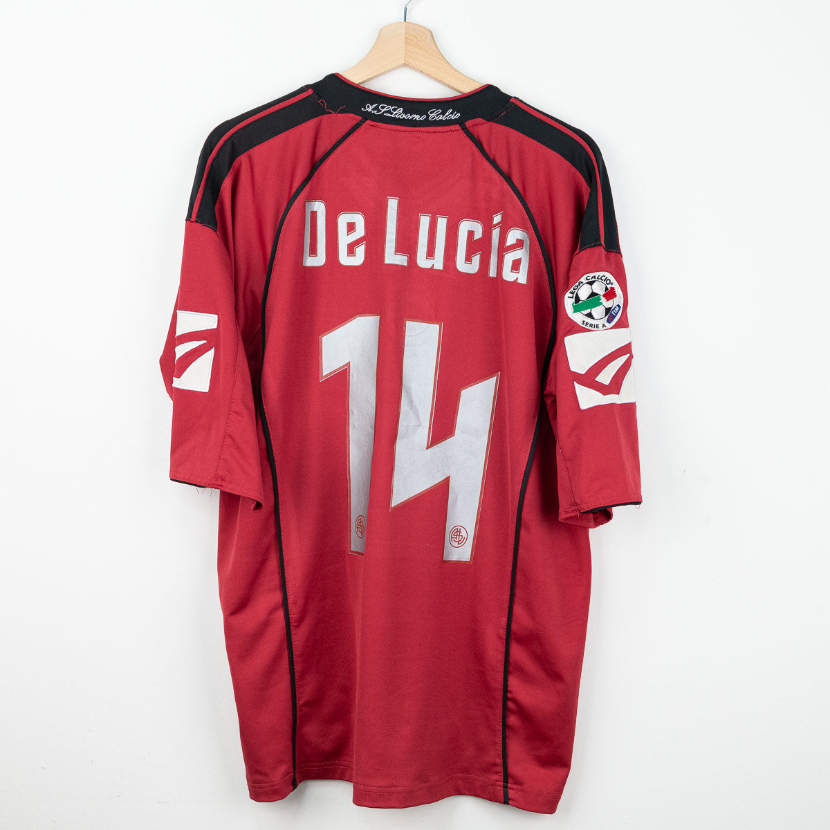 maglia home livorno De Lucia 14 2007/2008