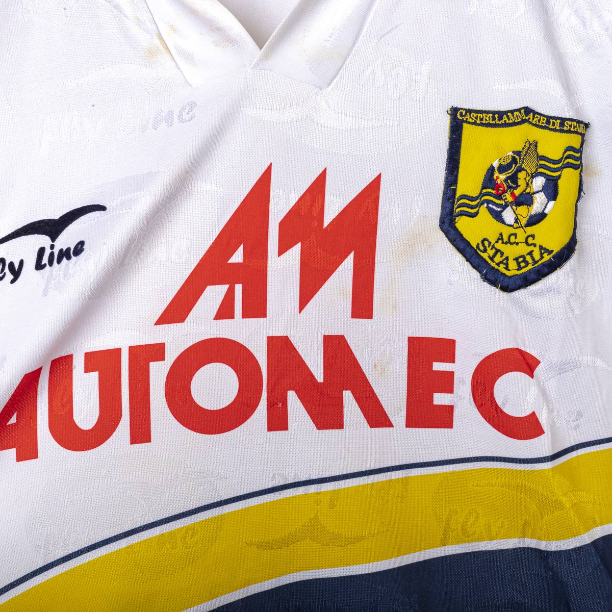 Maglia Away Juve Stabia n3 Fly Line 2005/2006 77x58