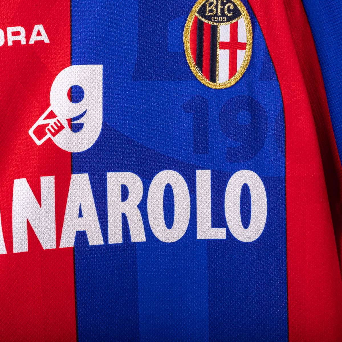 Maglia Home Fc Bologna Diadora Ingesson 8 1998/1999