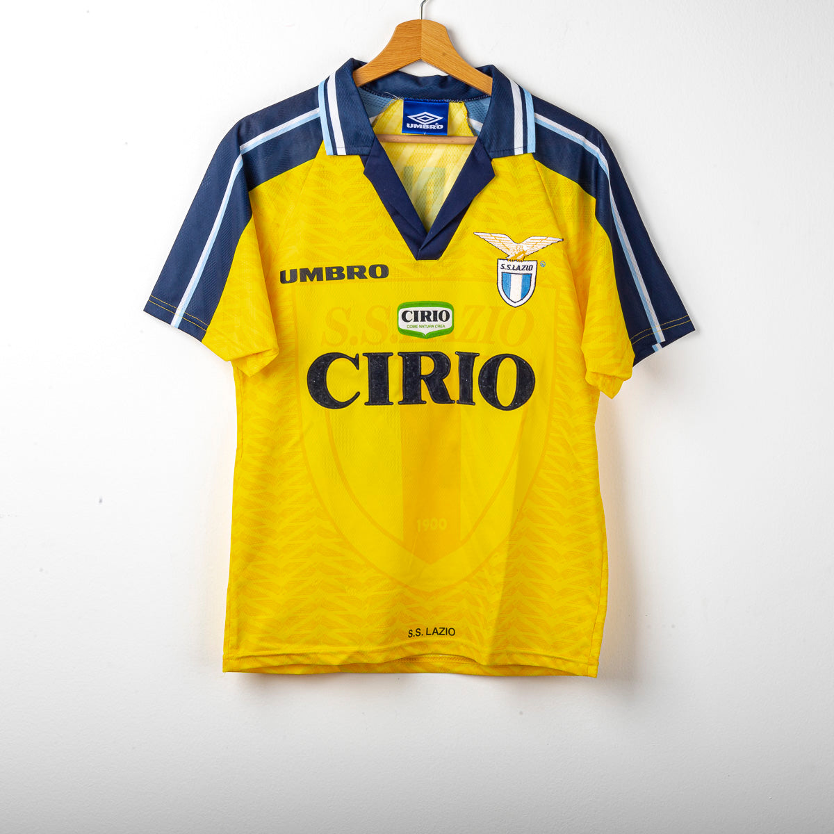 Maglia bambino away Lazio Umbro Nedved 1997/1998