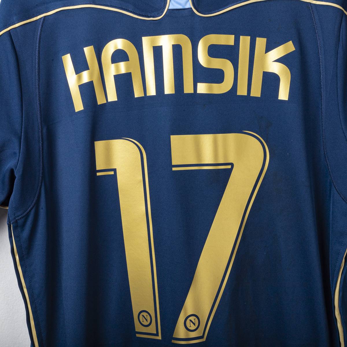 Maglia Third Napoli Diadora Hamsik n17 2008/2009