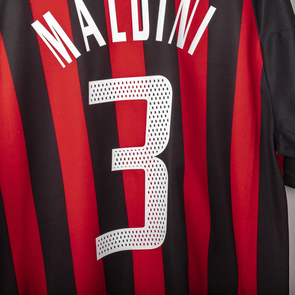 maglia home ac milan Adidas Maldini n3 2002/2003