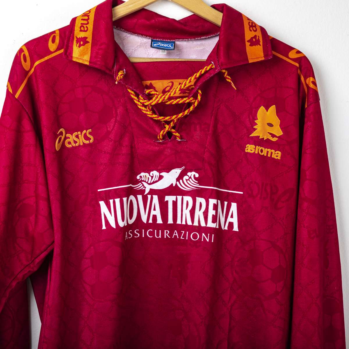 Maglia Home AS Roma Asics Nuova Tirrena N°9 1994/1995