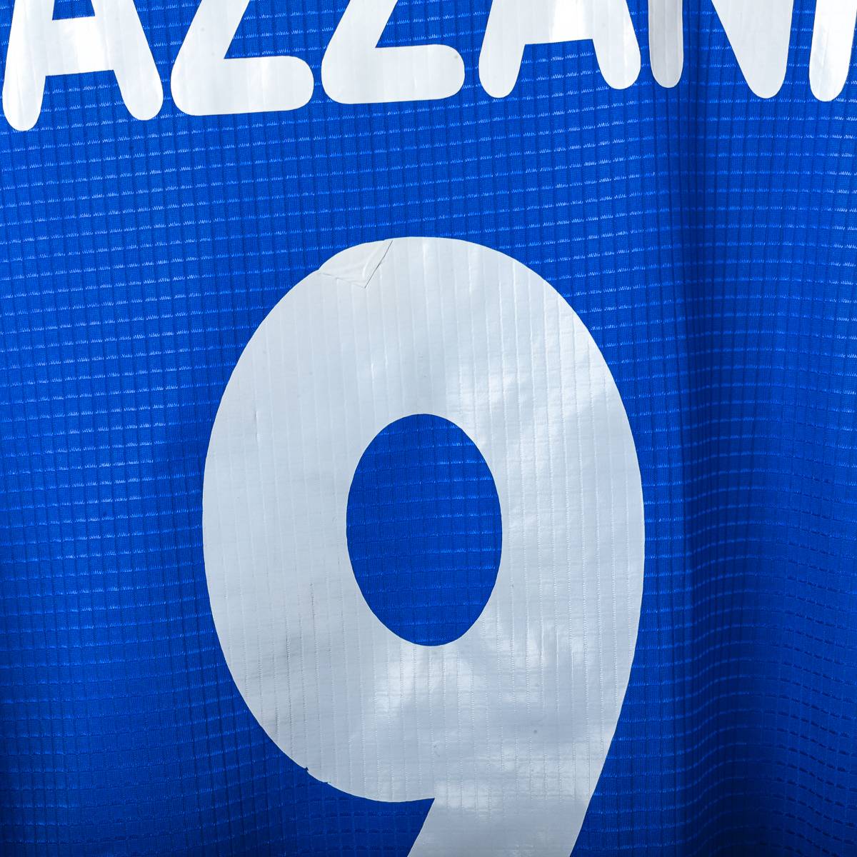 maglia home sampdoria asics Bazzani 9 2002/2003