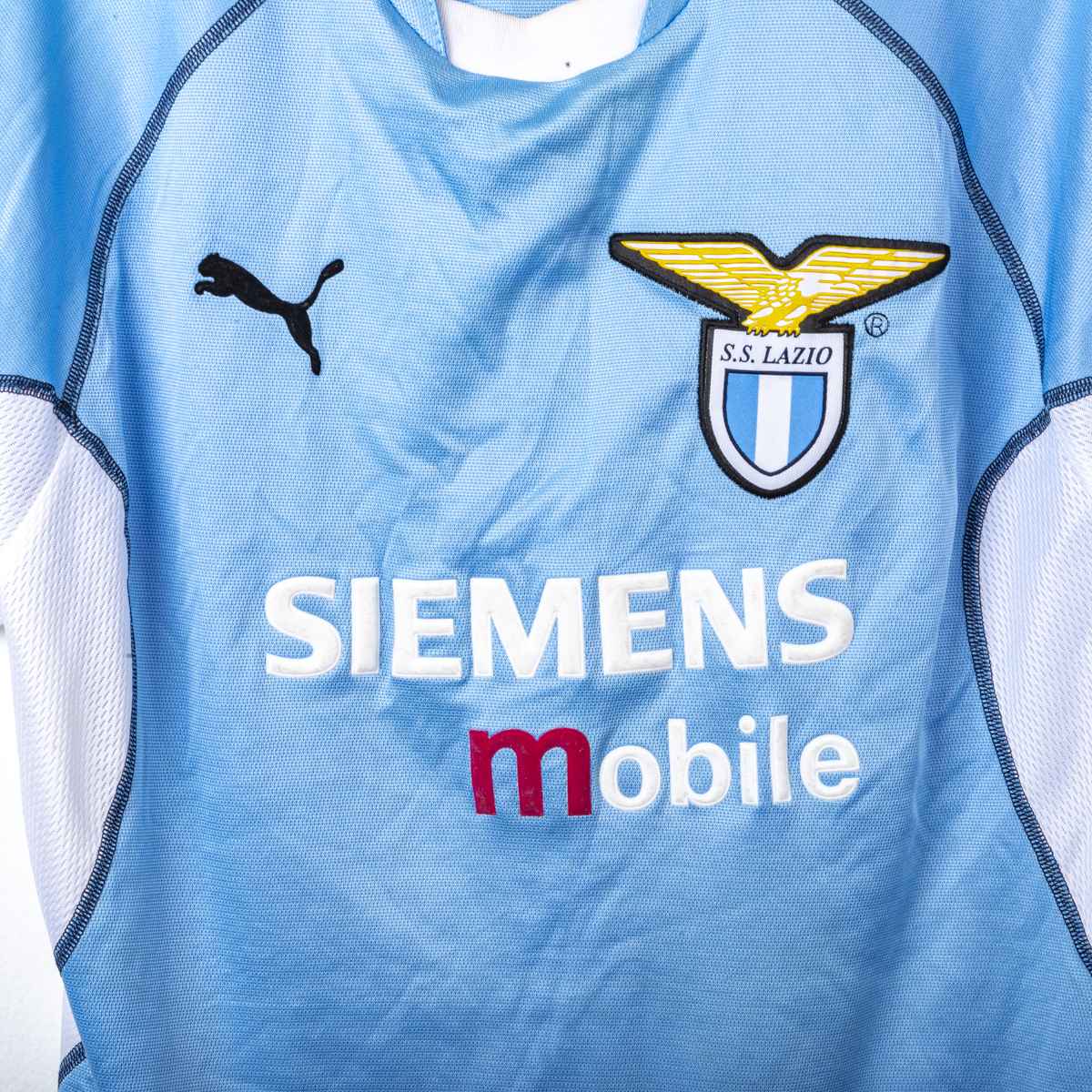 Lazio Puma Siemens Stam 31 2001/2002 Home Shirt