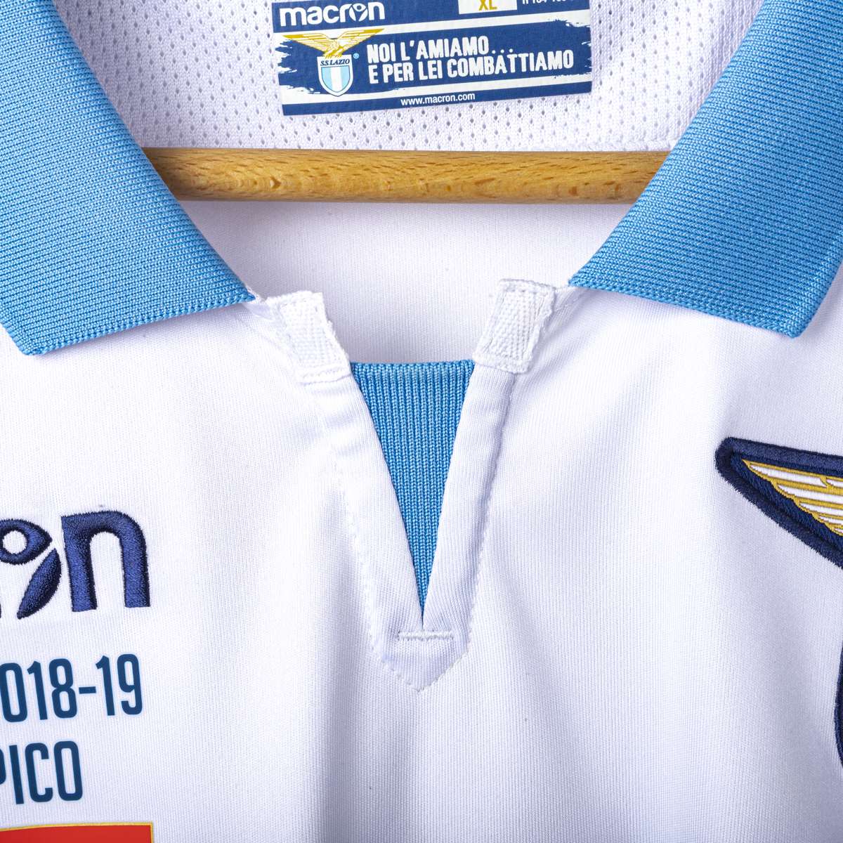 Lazio Macron Home Shirt, Tim Cup Final 2018/2019