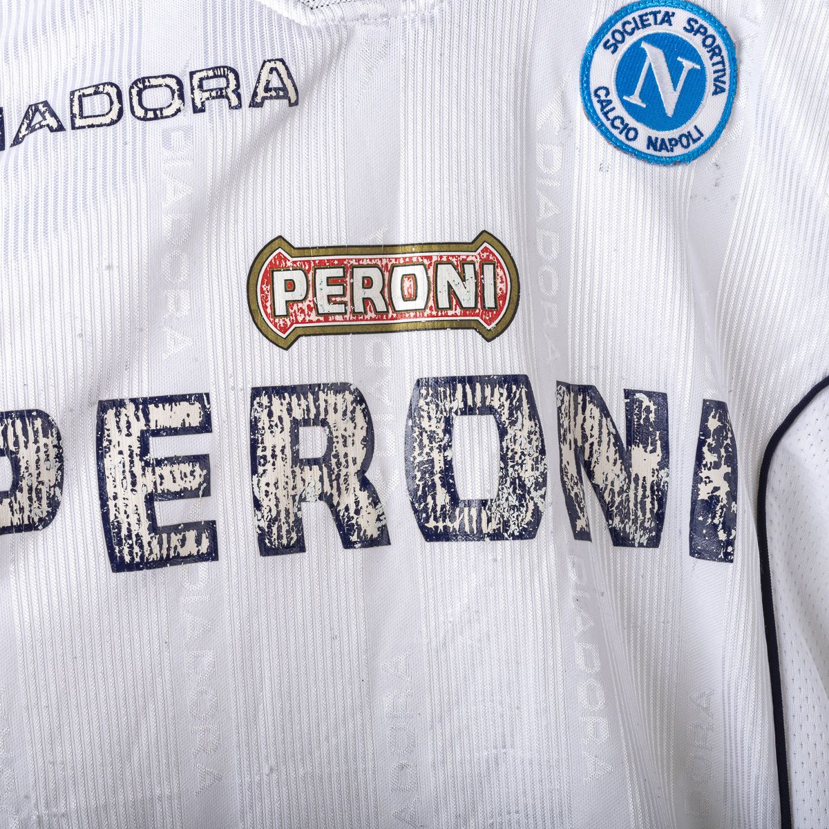 Maglia Away Napoli Diadora Ml Peroni 2000/2001