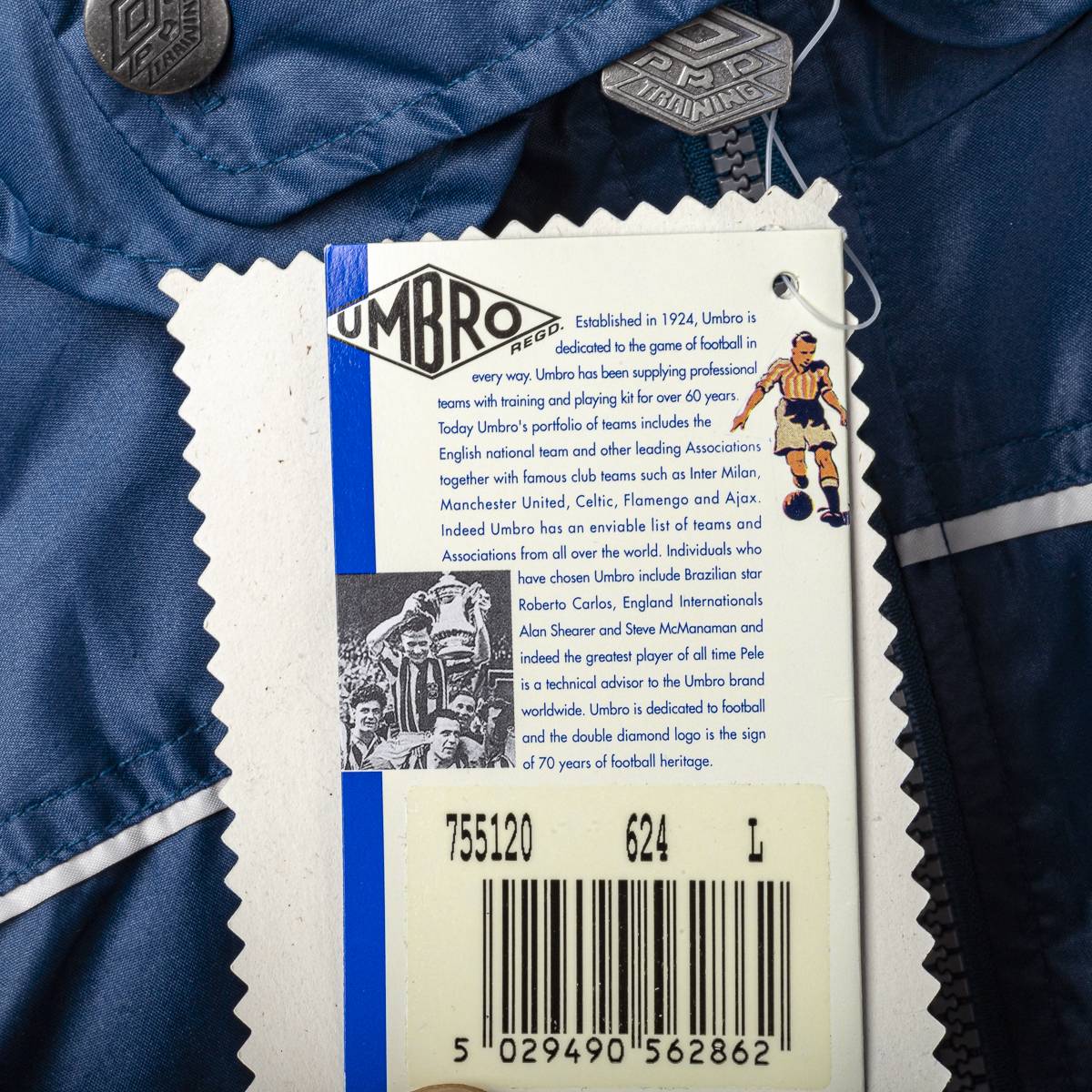 Giacca Inter umbro con cartellino 1997/1998