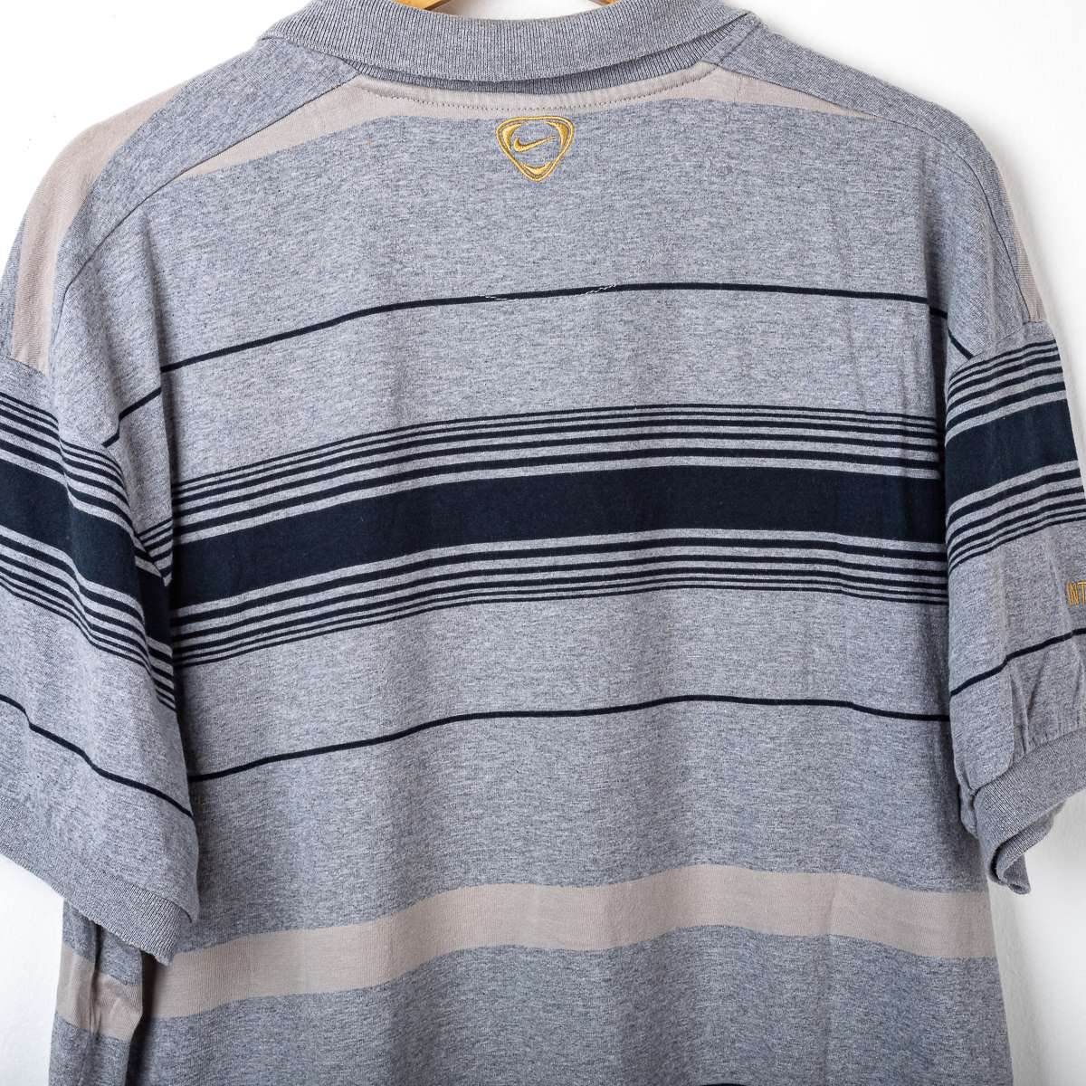 Nike Inter 2009/2010 Grey Polo Shirt