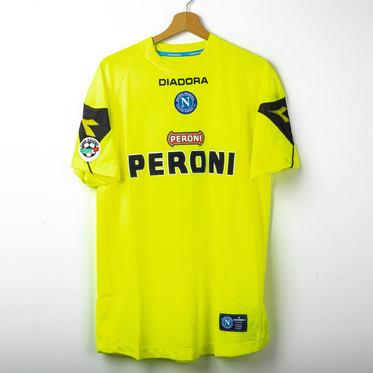 Maglia Third Napoli Diadora Peroni Stellone 9 2002/2003