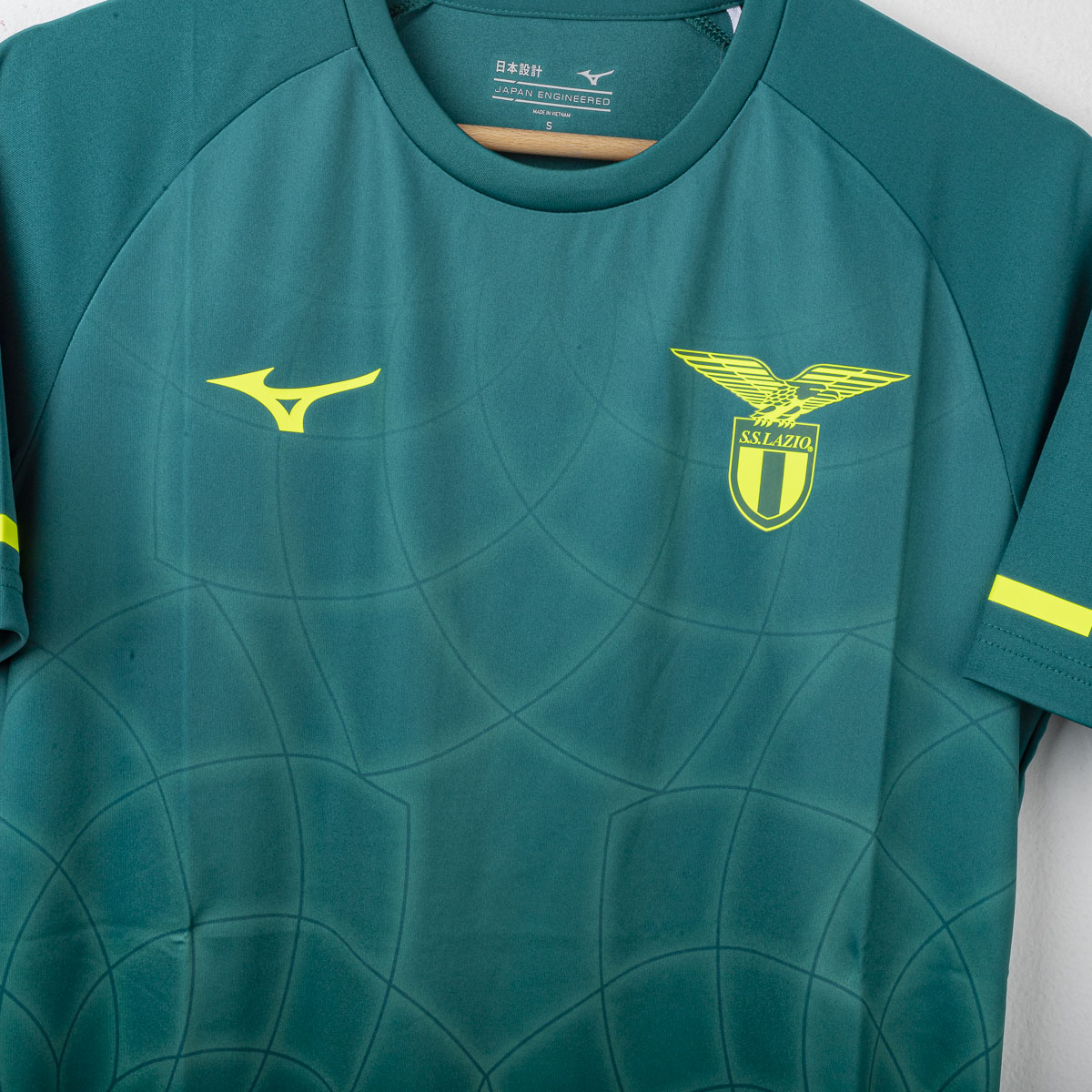 T-shirt Training Verde SS Lazio Mizuno 2025/2026