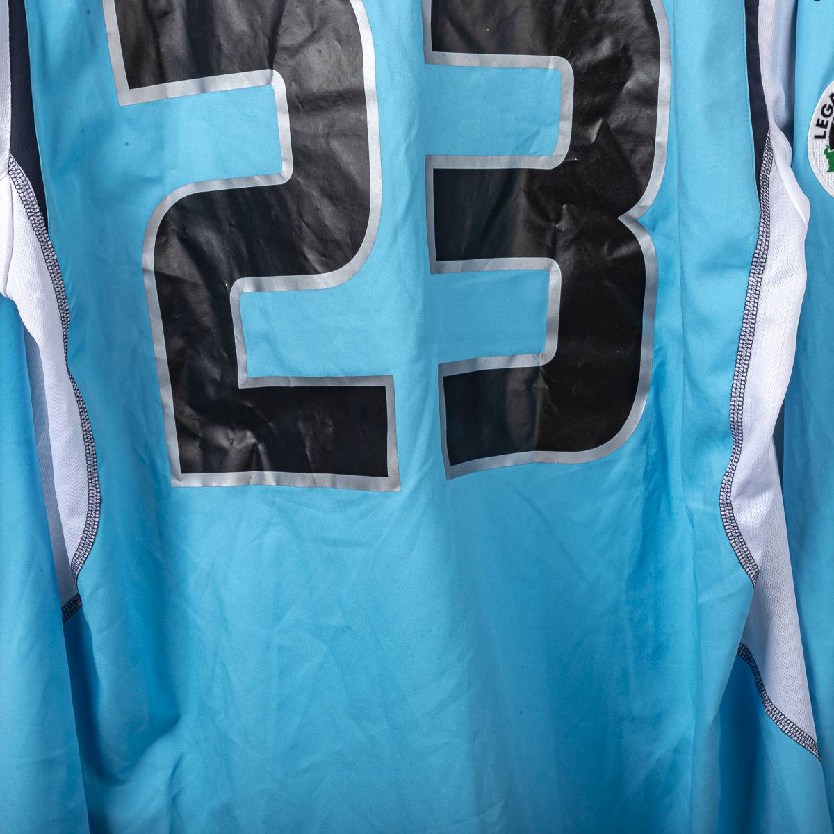 maglia home lazio puma negro 23 2004/2005