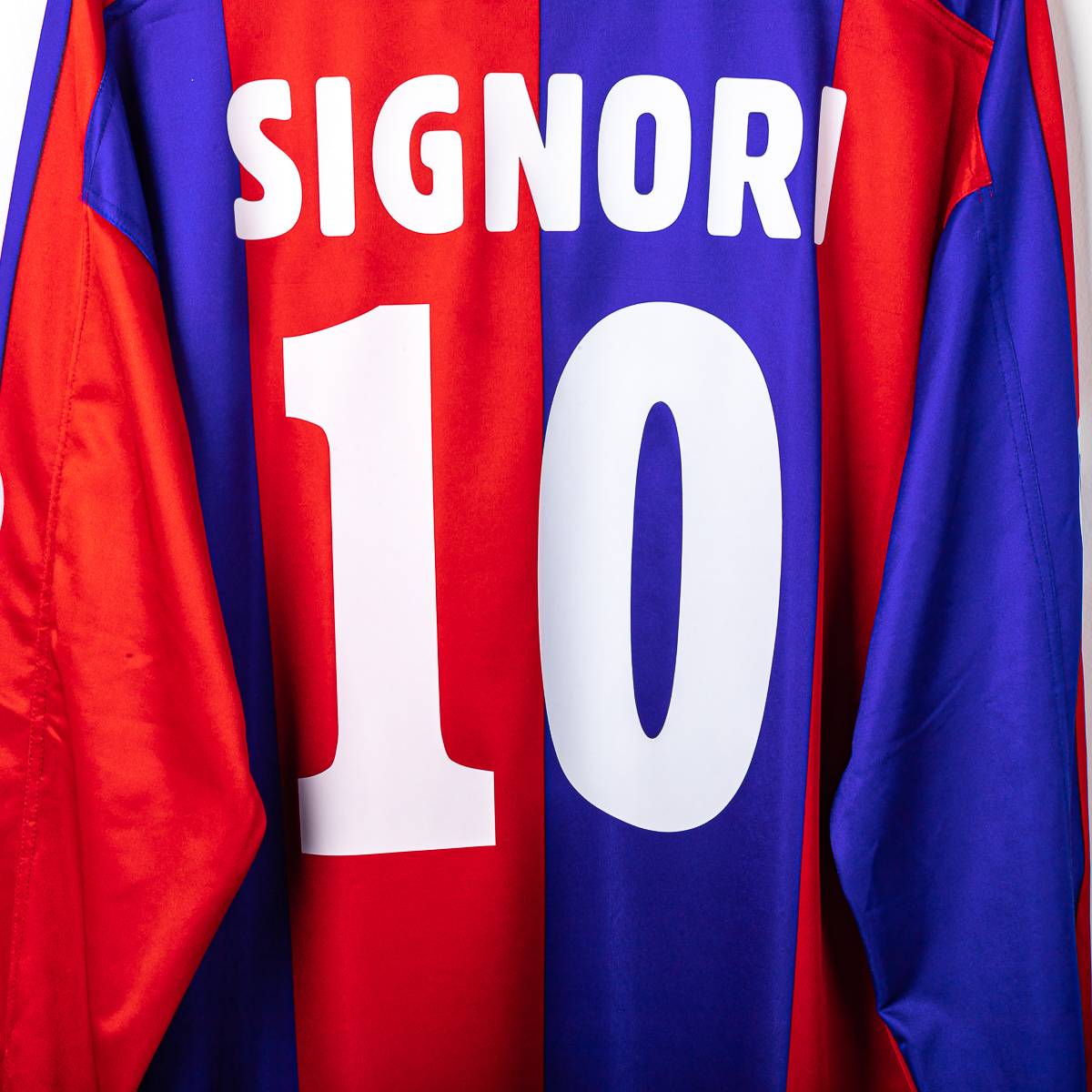 Maglia Home Bologna Macron Signori 10 ML 2003/2004