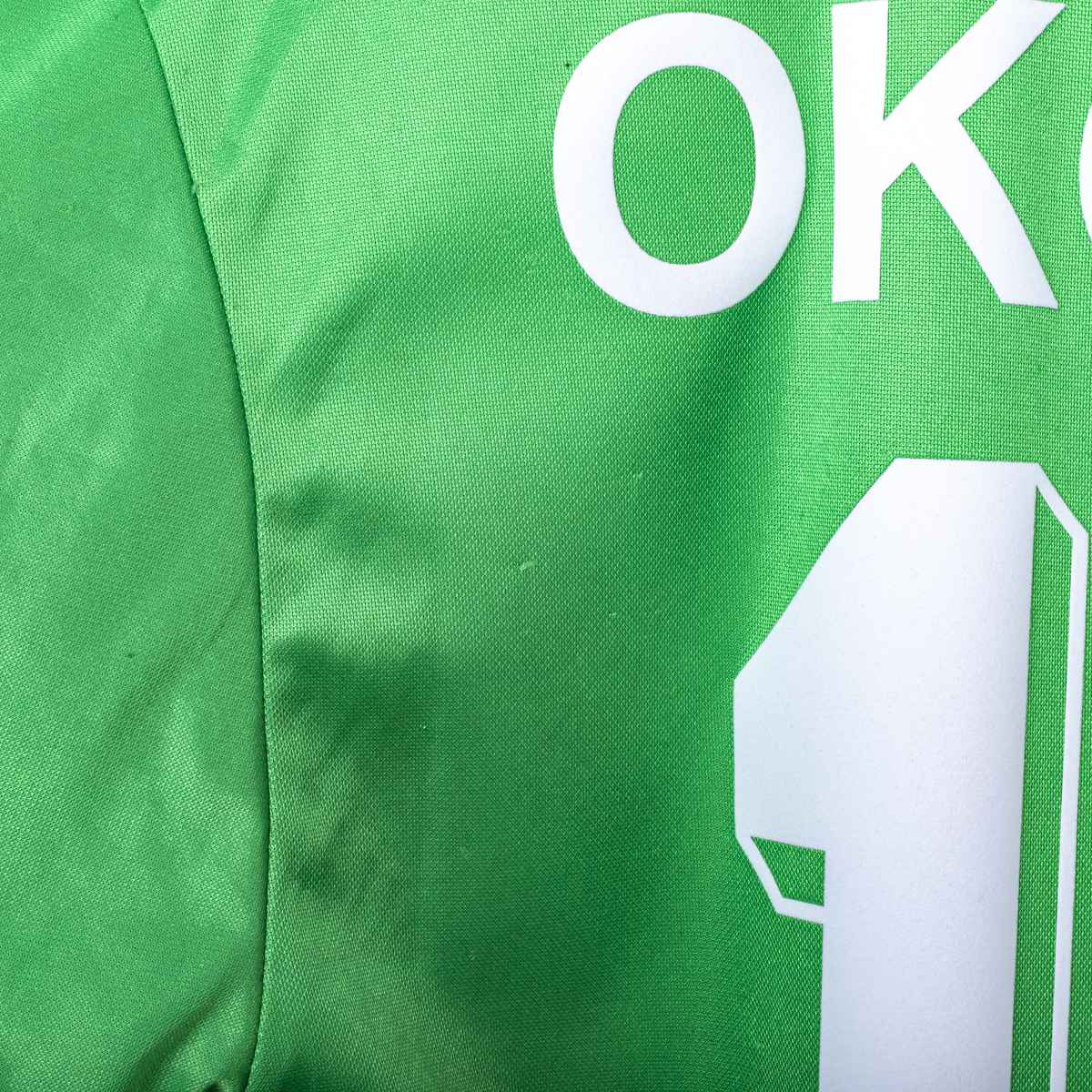 Nigeria Adidas Okocha 10 Home Shirt, 1994 World Cup USA