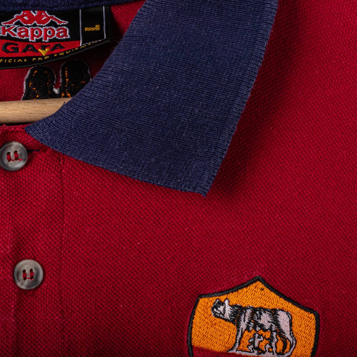 Polo As Roma Kappa manica lunga 2000/2001
