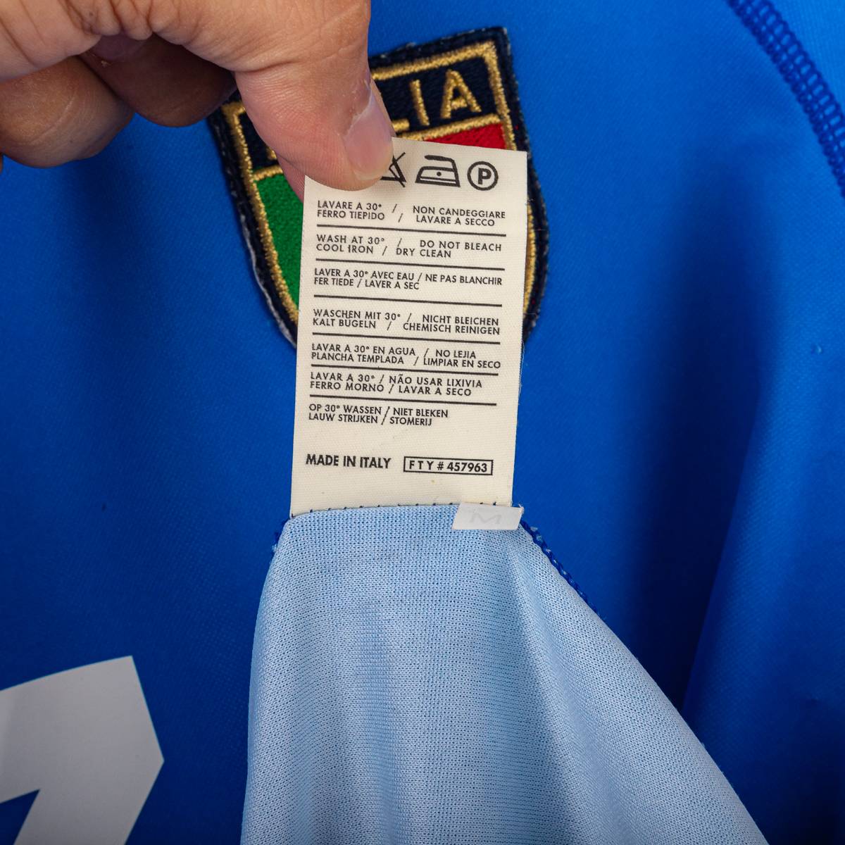 Maglia Home Italia Kappa Maldini n3 Euro 2000