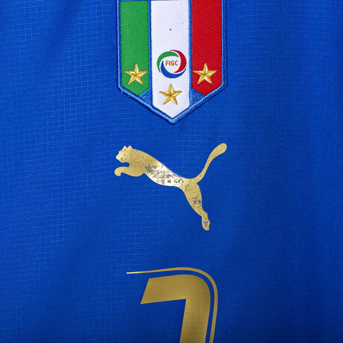 Maglia Home Italia Puma Grosso 3 Mondiali 2006