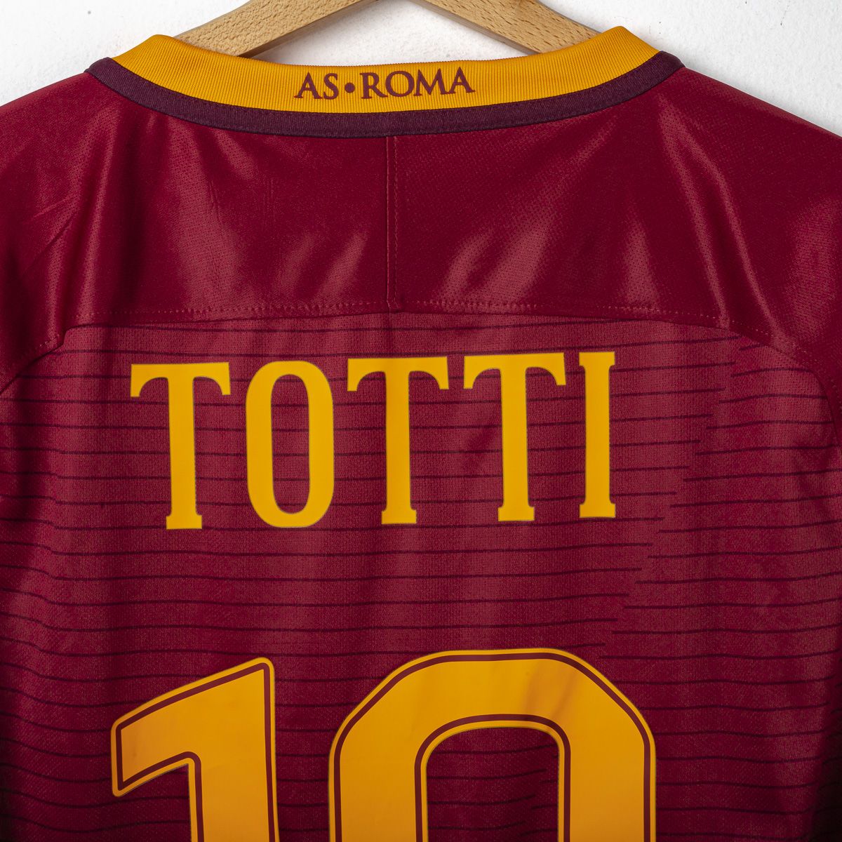 maglia home as roma nike totti 10 2016/2017