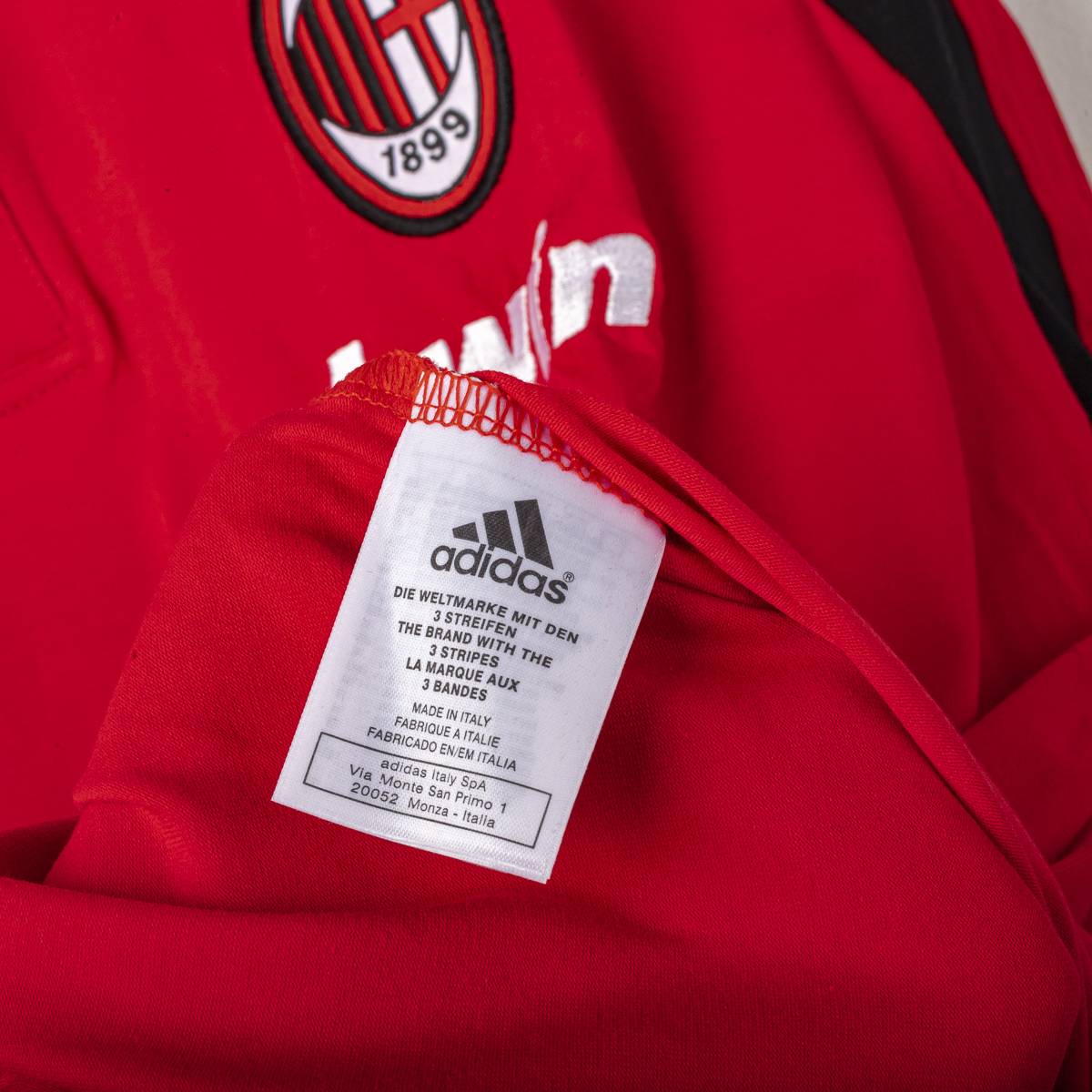 Polo Milan Adidas Bwin ml con cartellino 2008/2009