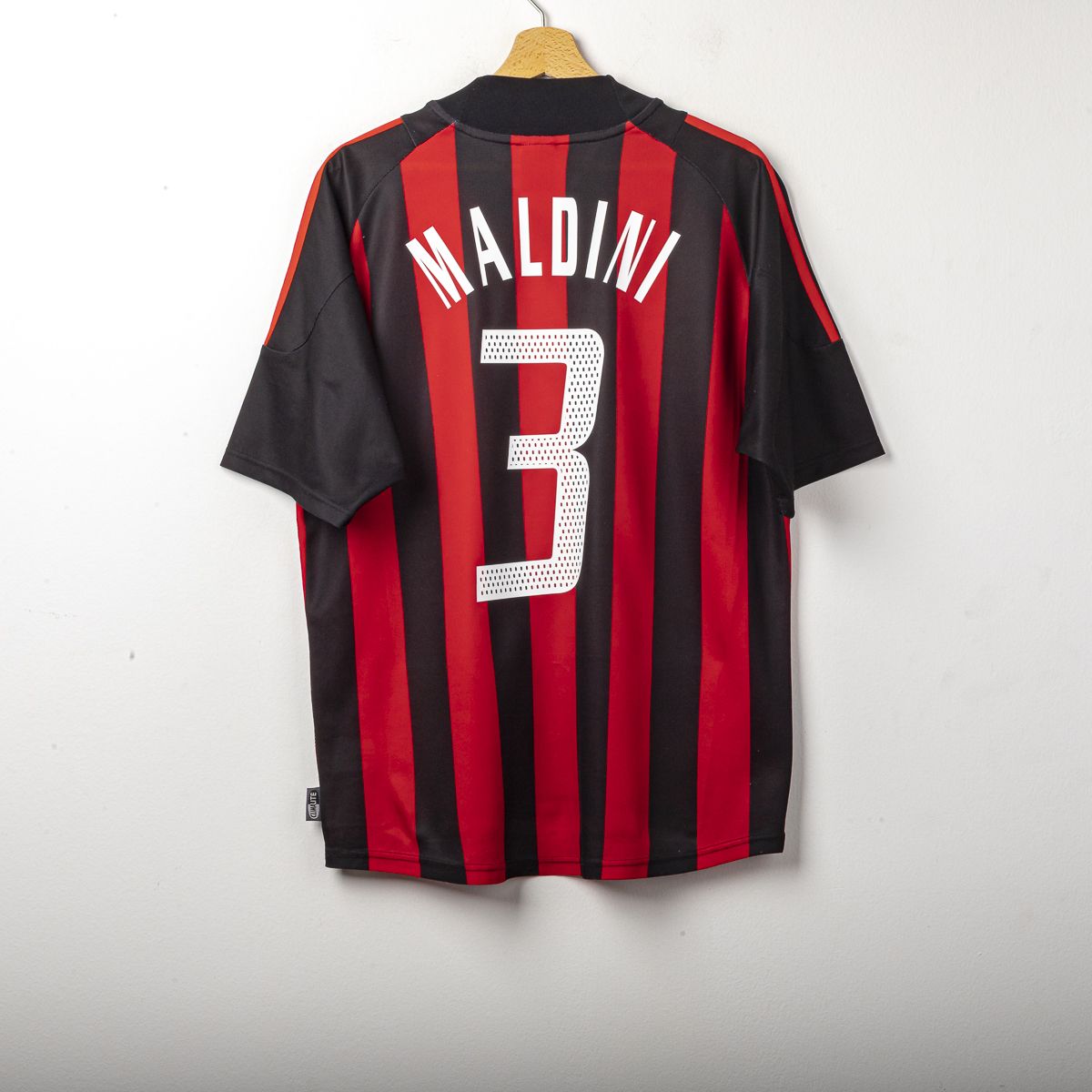 maglia home ac milan Adidas Maldini n3 2002/2003