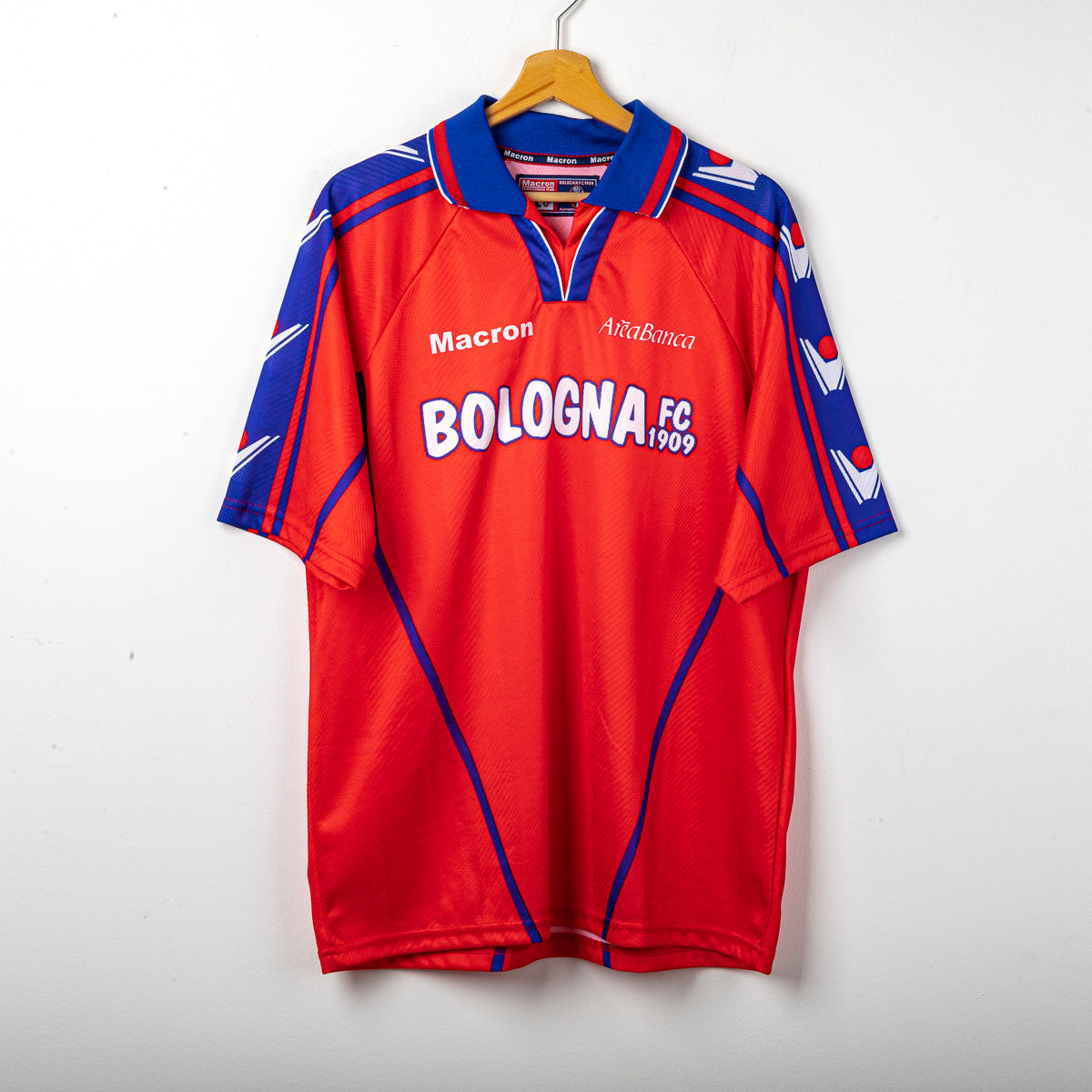 Maglia Allenamento Bologna Macron AreaBanca 2000/2001