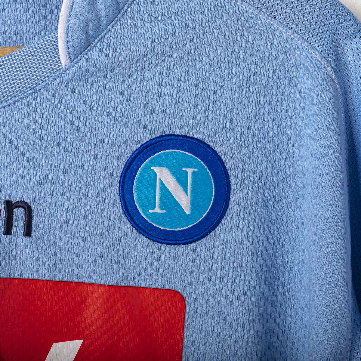 Maglia Home Napoli Diadora Lavezzi n7 mc 2009/2010 72x55