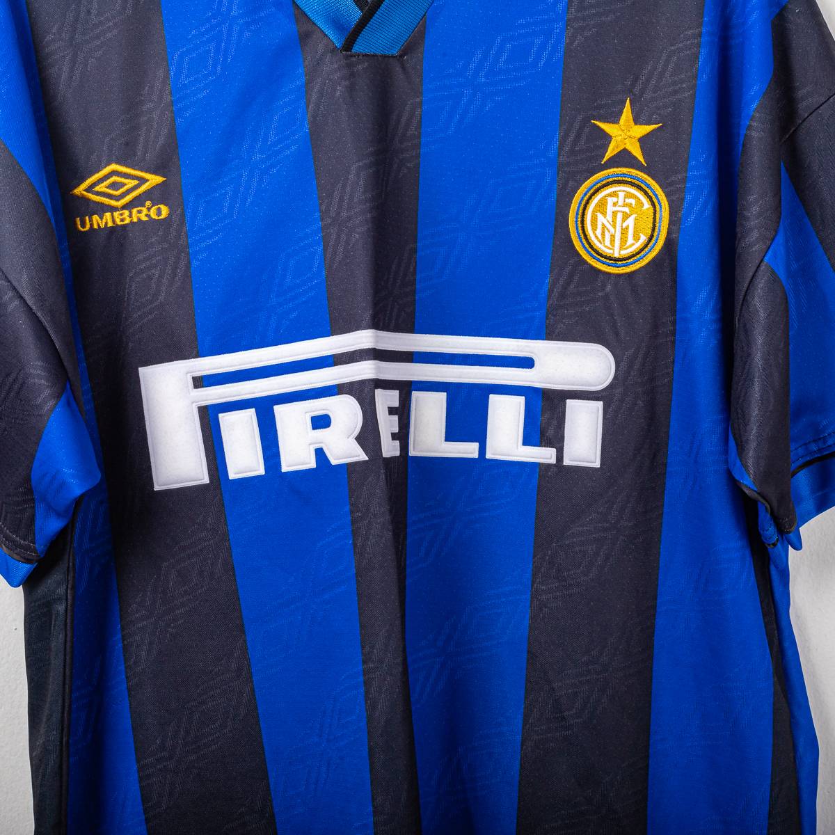 Maglia Home Fc Inter Umbro Zanetti n4 1995/1996