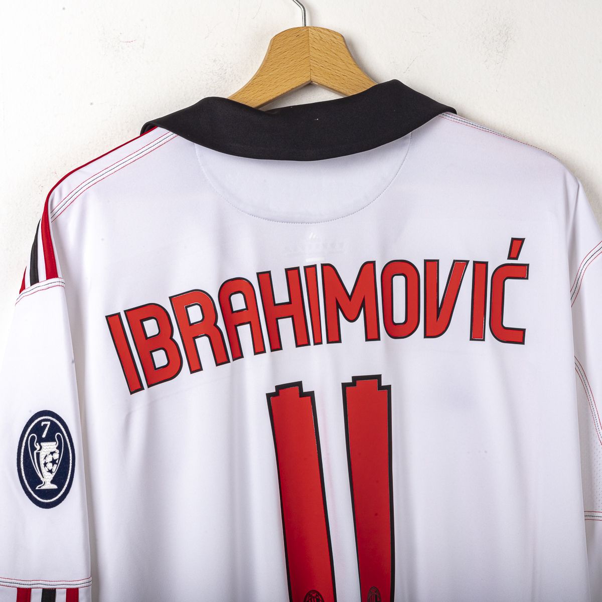 Maglia Milan Away Adidas Ibrahimovic 11 2010/2011 74x61