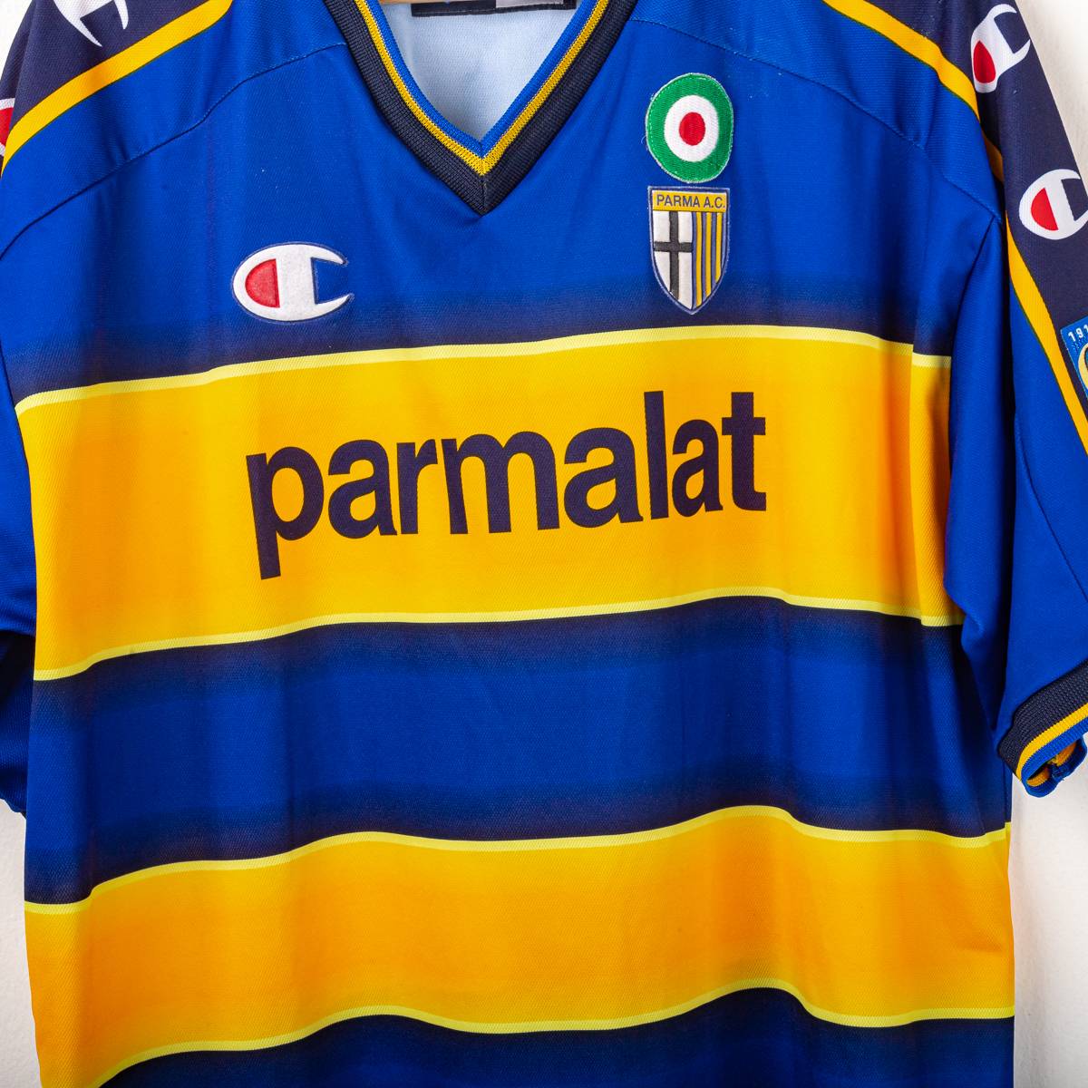 Maglia Home Parma Champion Mutu n20 2002/2003
