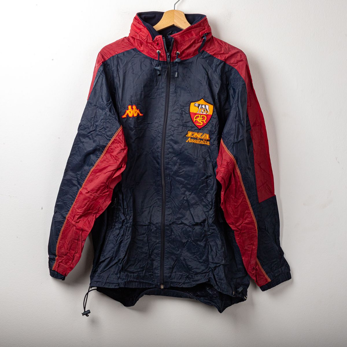 Giacca Antivento As Roma Kappa Ina Assitalia 2000/2001