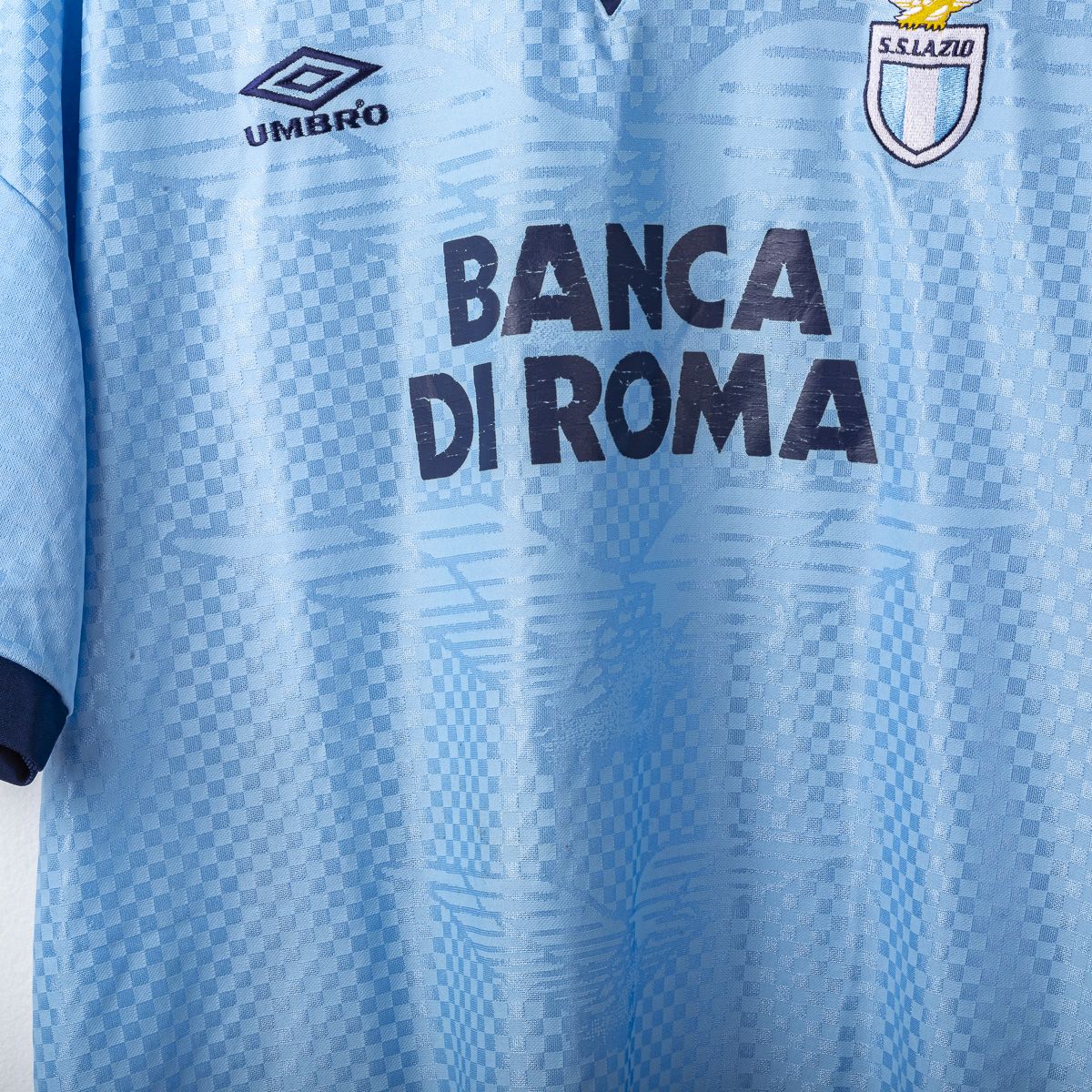 Maglia Home Lazio Umbro Signori 11 Banca di Roma 1995/1996