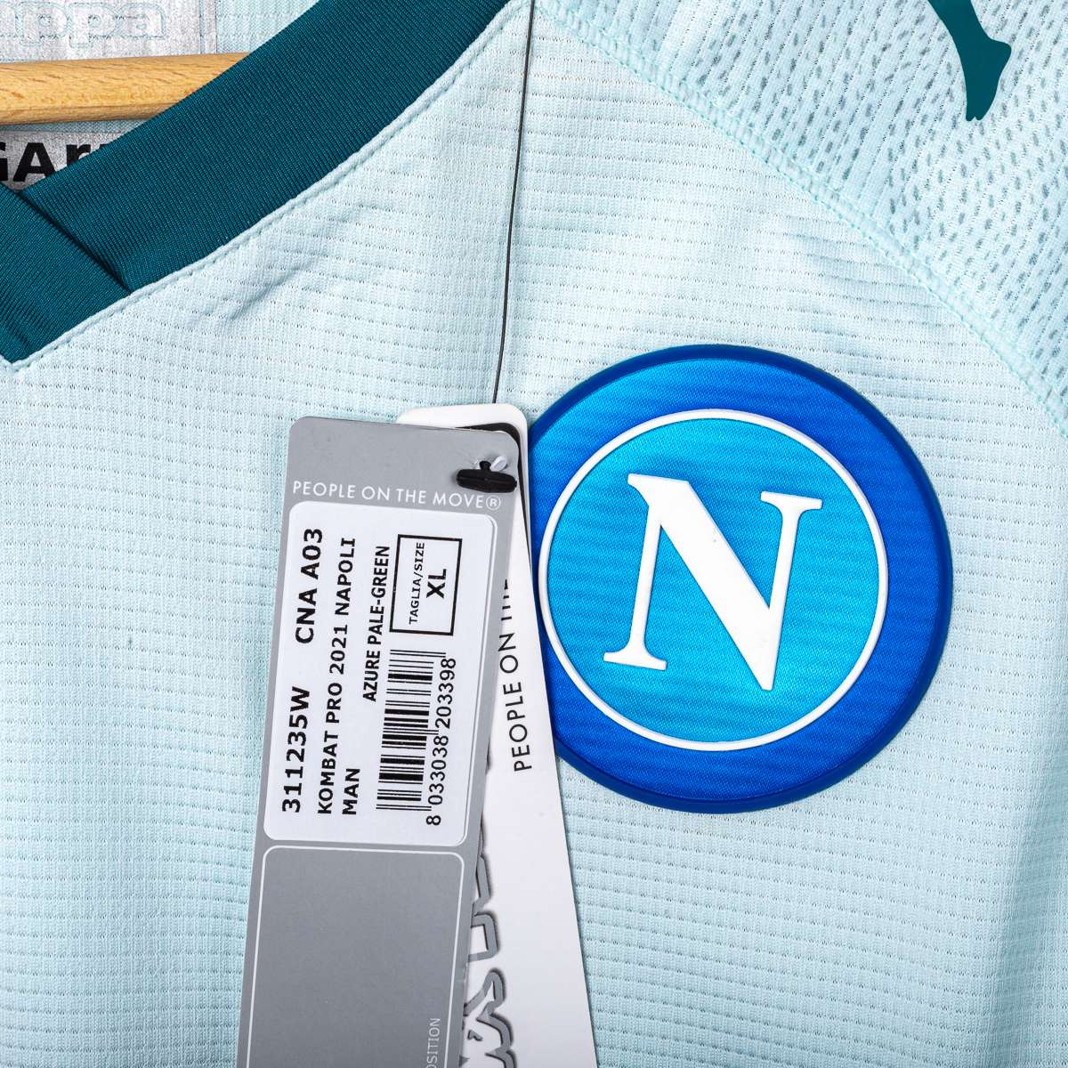 Maglia Napoli Away Kappa Koulibaly 26 ml 2020/2021
