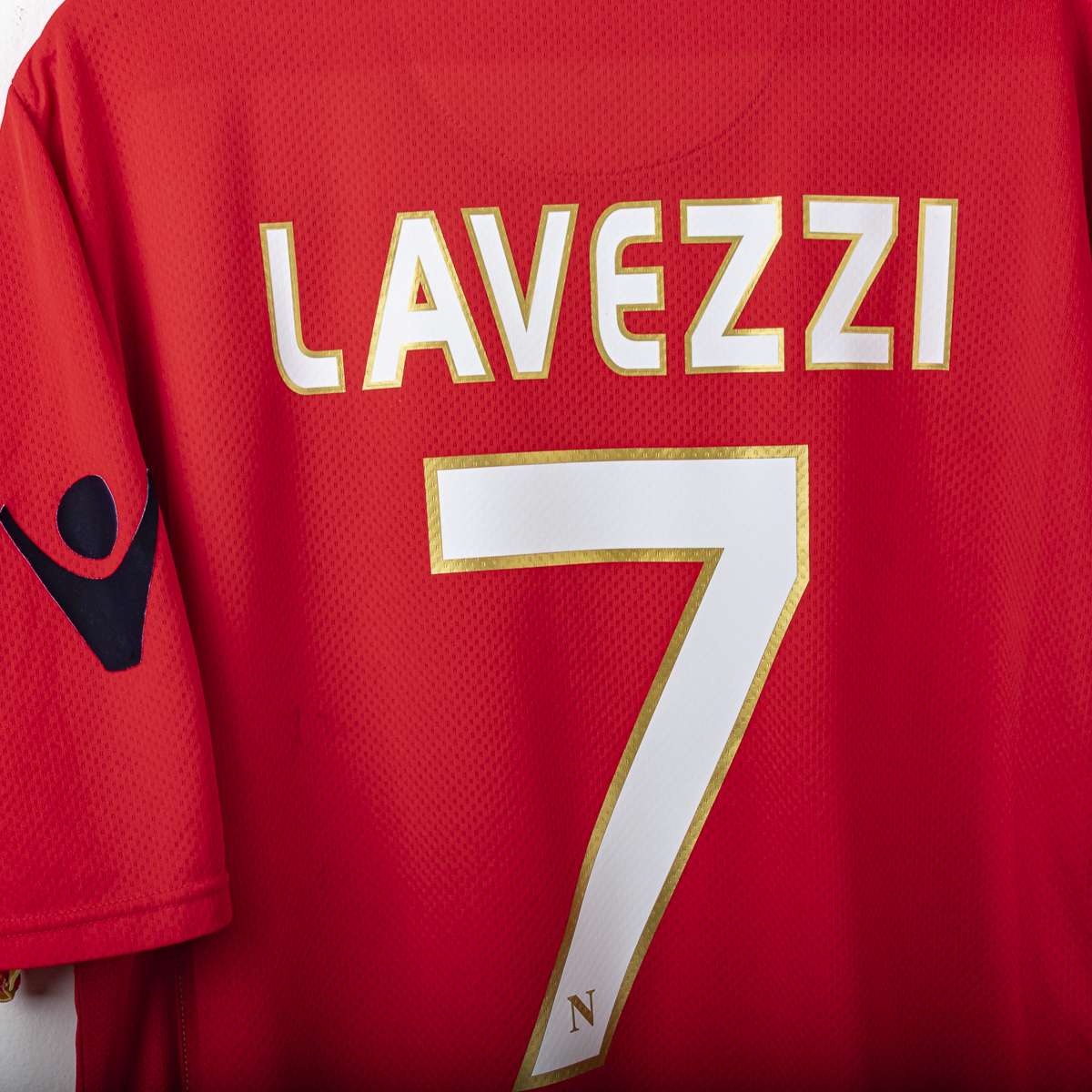 Maglia Third SSC Napoli Macron Lavezzi 7 2009/2010