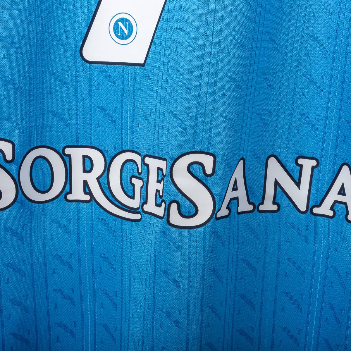 Maglia Napoli Home EA7 Neres 7 Finale Supercoppa 2025/2026
