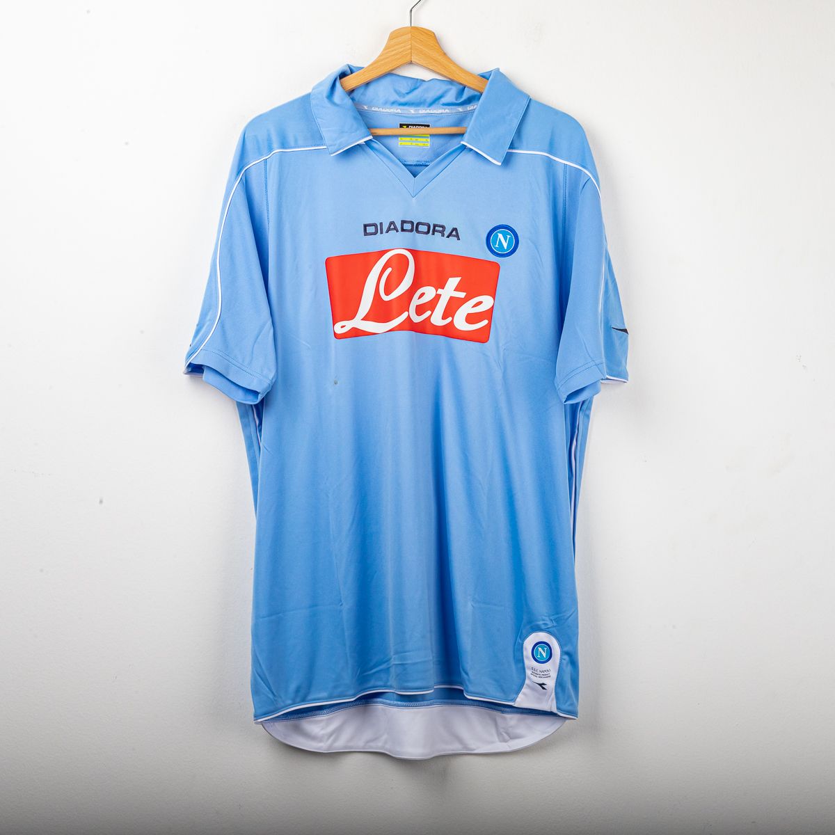 Maglia Home Ssc Napoli Diadora Lavezzi 7 2008/2009