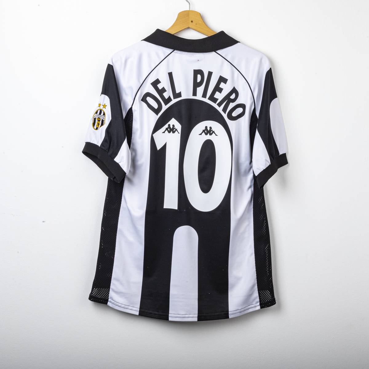 Juventus Kappa Home Shirt Sony Del Piero 10 1997/1998