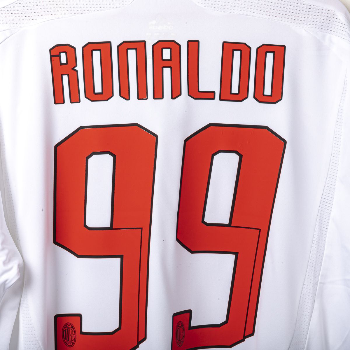 Maglia Away Uefa Adidas Milan Ronaldo 99 2007/2008