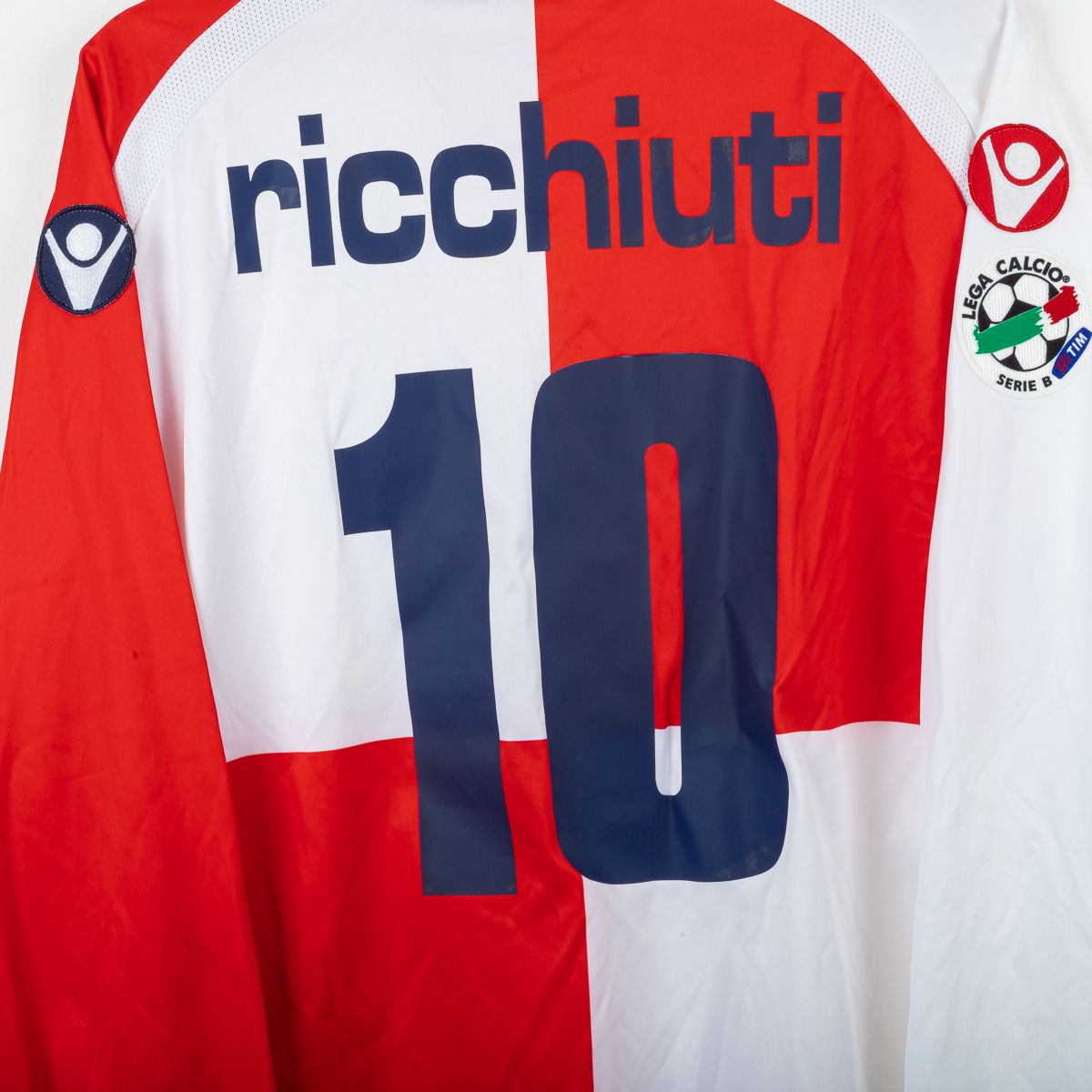 maglia home rimini macron ricchiuti 10 2007/2008