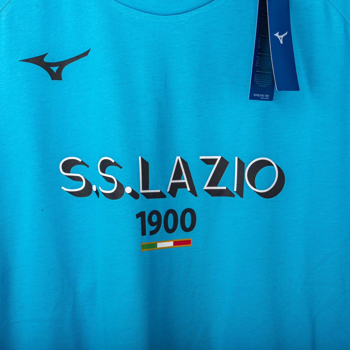 t-shirt lazio celeste mizuno 2022/2023