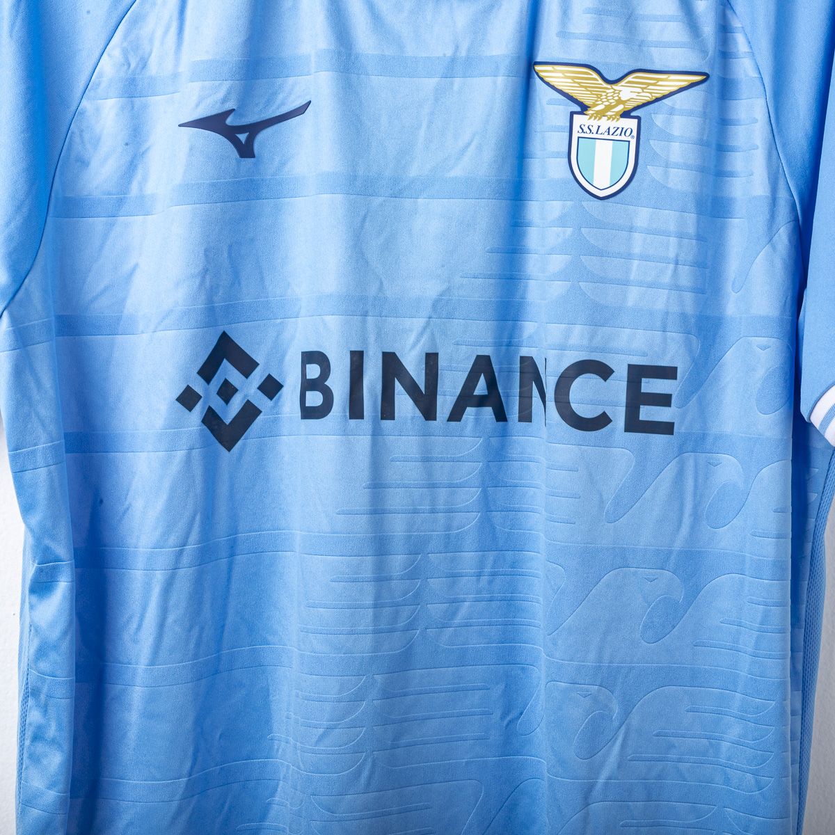 Maglia Home lazio Mizuno Binance 2022/2023