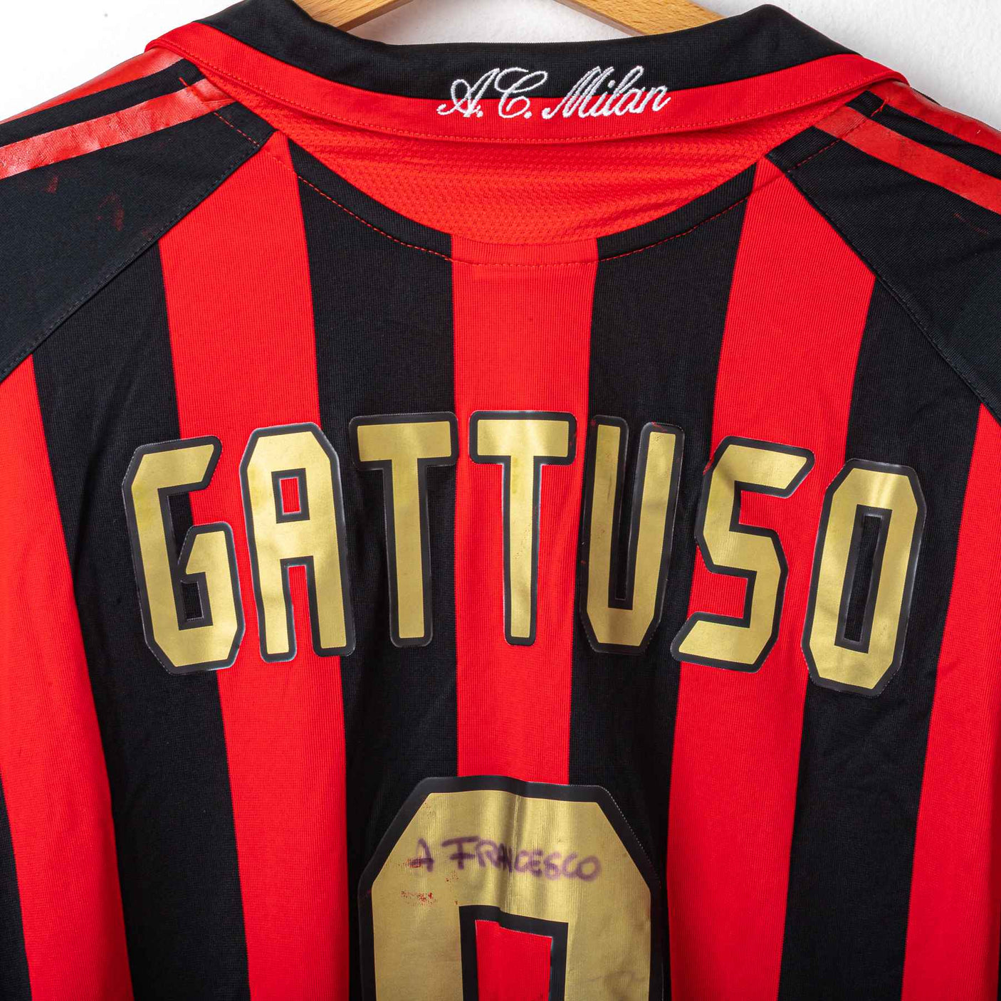 Maglia Home Adidas Milan Gattuso 8 2005/2006