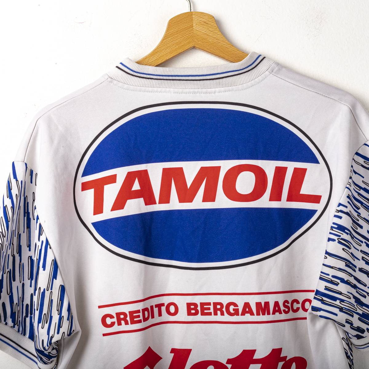 T-shirt allenamento atalanta lotto tamoil 1991/1992