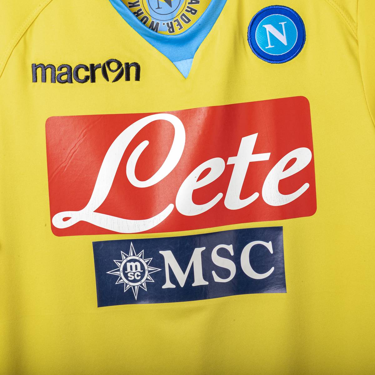 Maglia Third Napoli Macron Lavezzi n22 2011/2012