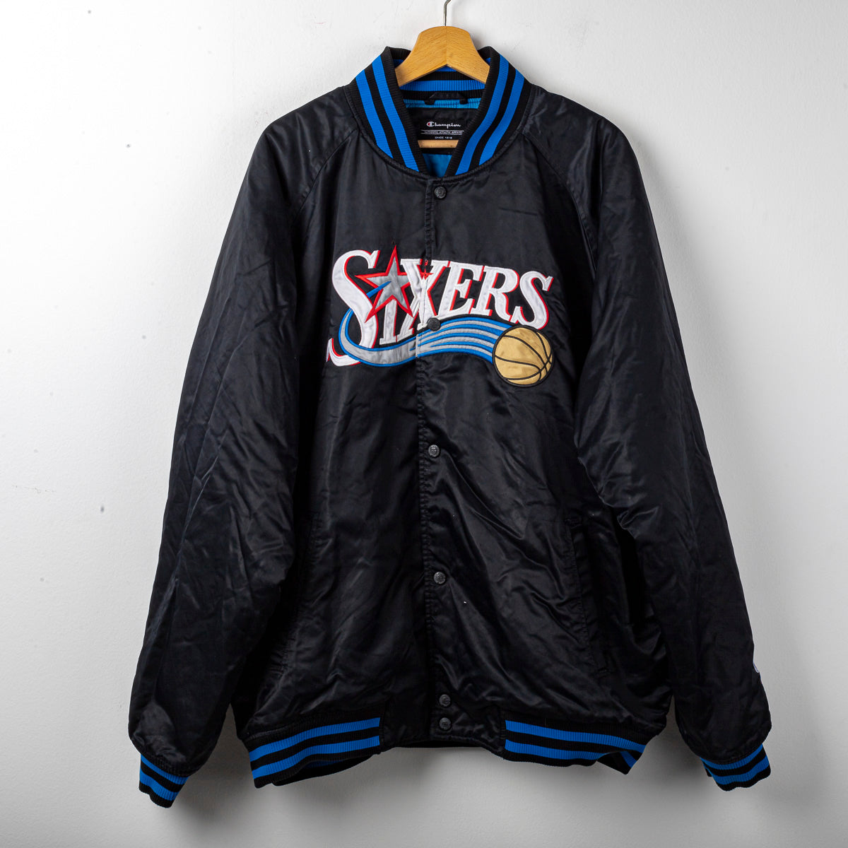 Giacca College Philadelphia 76 Sixers Champion