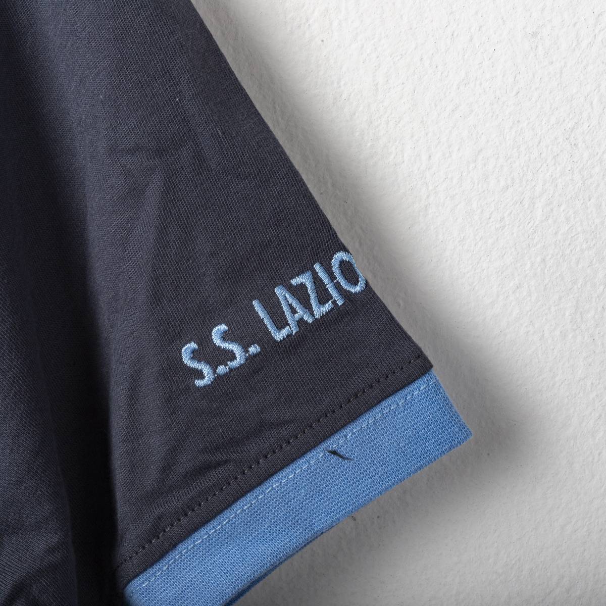 T-Shirt Ss Lazio Macron Logo 2018/2019