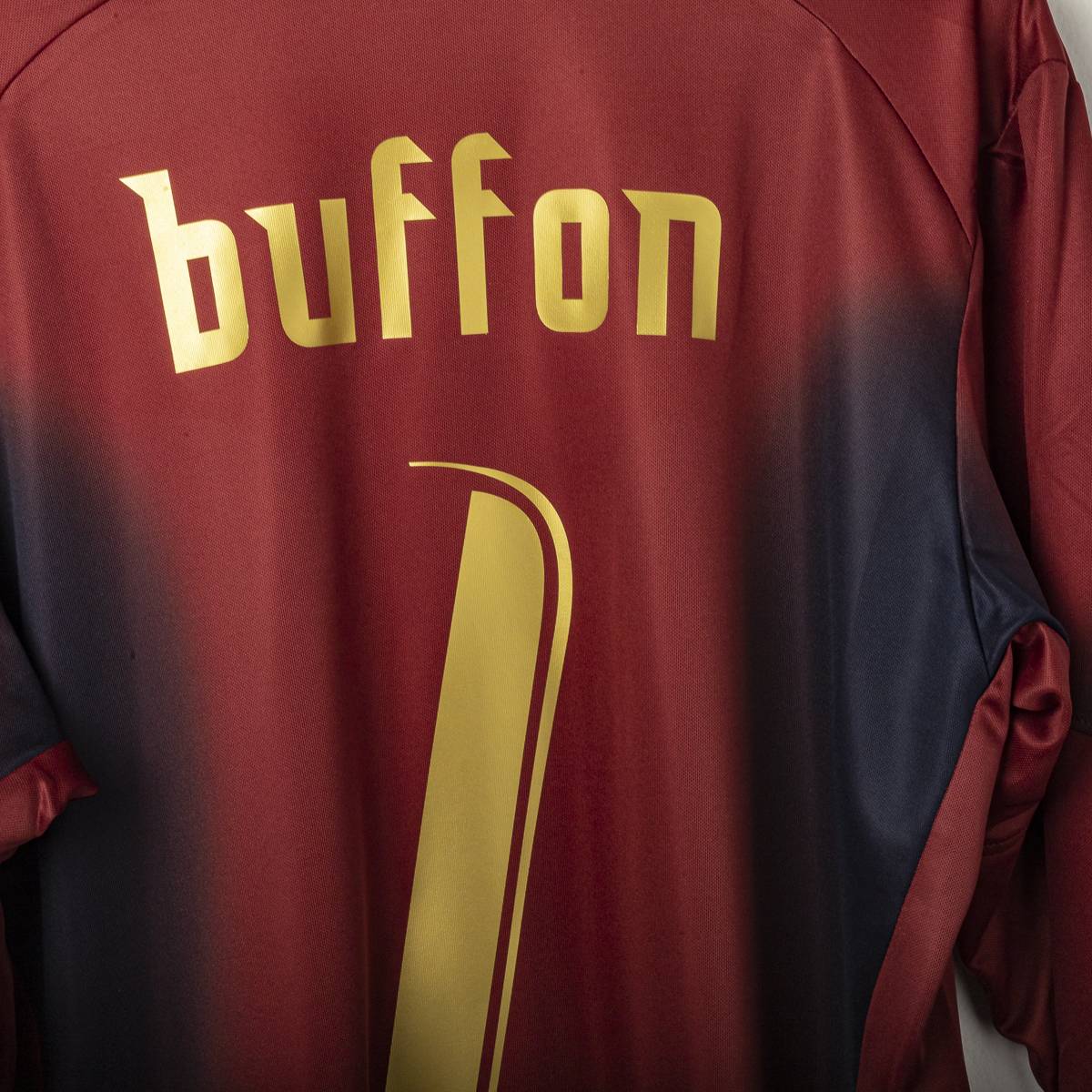maglia italia puma buffon n1 ml con cartellino 2006