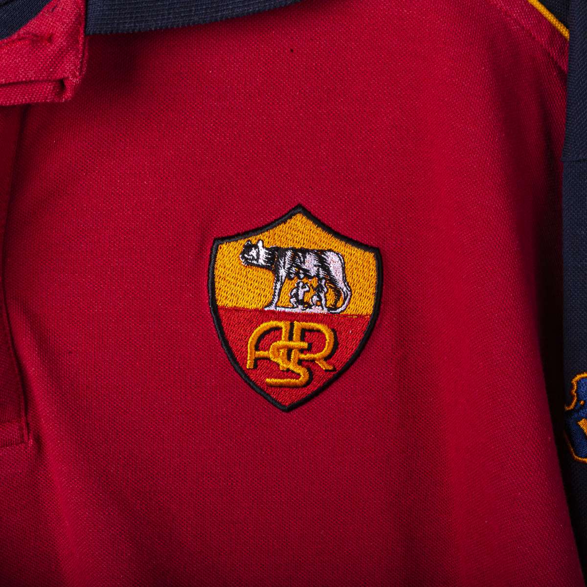 Roma Kappa long-sleeved polo shirt 2000/2001