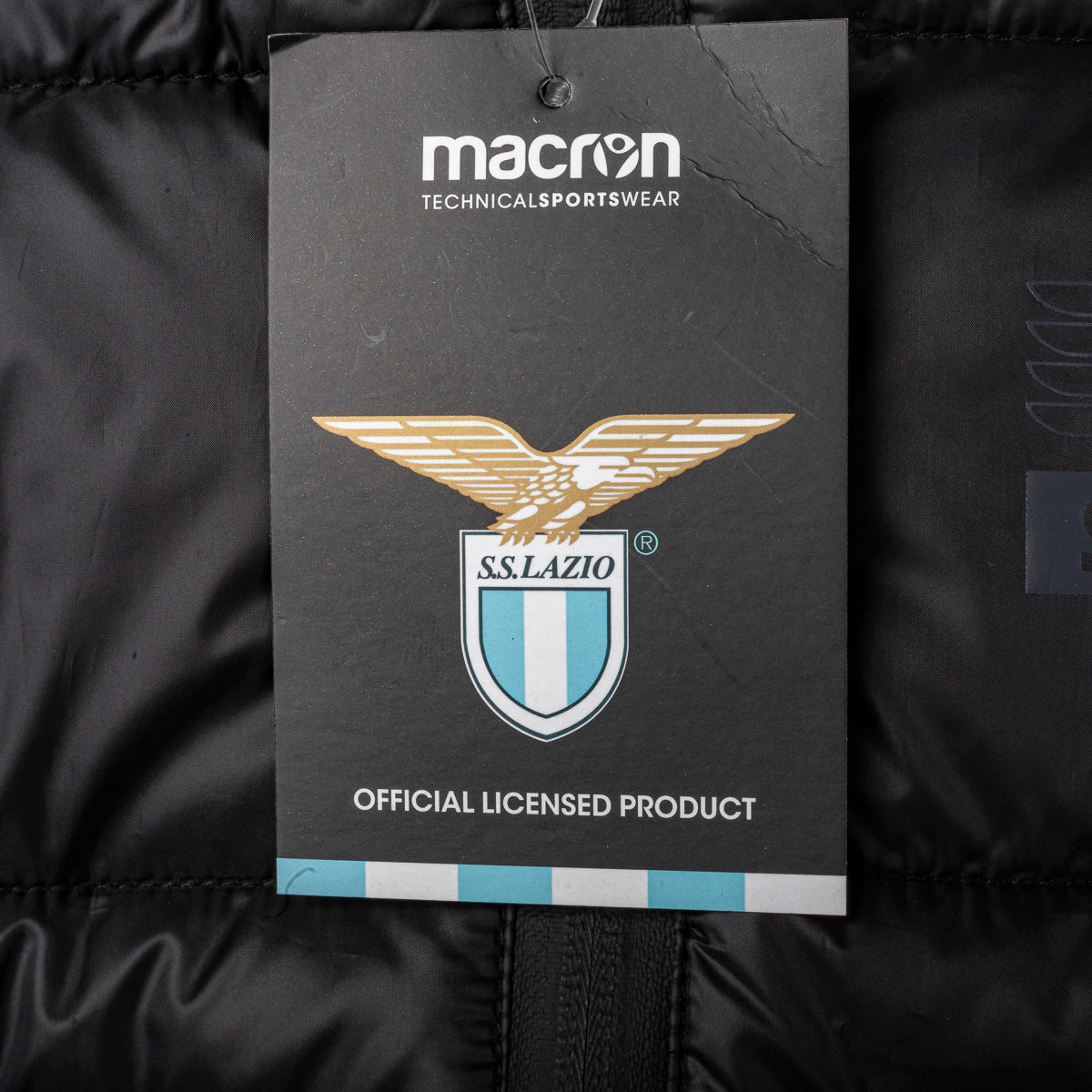 Piumino Lazio nero bambino 2019/2020