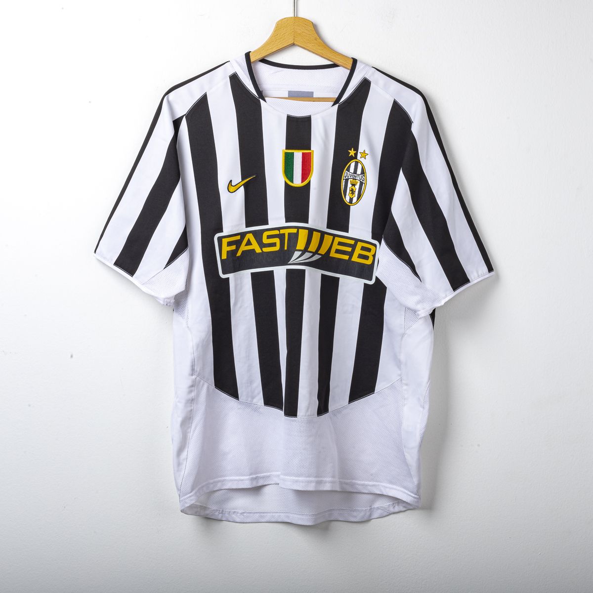 maglia home juventus nike trezeguet n17 2003/2004